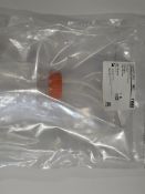 A box of four as new Corning Easy Grip Polystyrene Storage Bottles with Dip Tube, 500ml (REF: 11665,