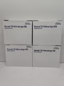 Four as new boxes of Boston Scientific Encore 26 Advantage Kit, Inflation Device Kit, 5 per box (REF