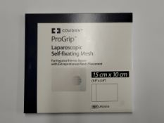 As new Covidien ProGrip Laparoscopic Self-Fixating Mesh, 15cm x 10cm (5.9