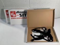 Three as new Anatomic SITT Sternum Vest Pro Supports (sizes: 1x S, 1x M and 1x L).