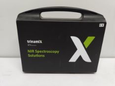 An as new Trinamix Sensing NIR Spectometer mobile textile identification device with hard case and c