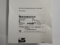 A box of five as new Suture Anchors, BioComposite Swivelock C, Closed Eyelet (REF: AR-2323BCC, EXP: