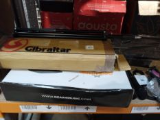 Assorted audio, musical, stage and related items.