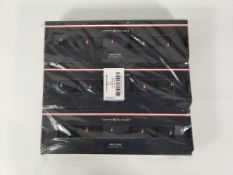 Three boxes of as new Tommy Hilfiger mens boxers, size UK6-8, EU39-42, US 7-9, Navy (8720245974851).