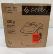 An Ecozy IM-BS260C ice maker.