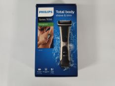 An as new Philips Series 7000 Shower Proof Groomer Trimmer, 100-240V, 50/60Hz (BG7025/13).