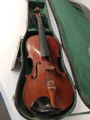 A pre-owned Murdoch & Co 'The Maidstone' Violin (needs repairing).
