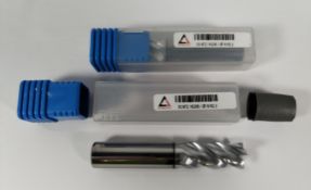 Two Ceratizit Silverline high performance end milling cutters (5097216200).