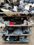 Assorted pre-owned clothing and related.