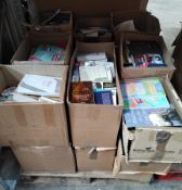 A quantity of assorted as new and pre-owned books to include fiction, educational and reference, chi