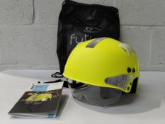 Twenty as new with tags Manta MH 2/3 multi-role SAR safety helmets - 4 point chin strap mechanism wi