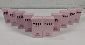 Ten as new Trip CBD oils: orange blossom and chamomile (15ml bottles), 1000mg strong, sealed boxes (