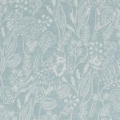 Five metres of Clarke & Clarke Westleton fabric, Duckegg F1197/01 (stock image).