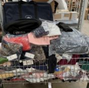 A large basket of assorted as new clothing including branded/unbranded and related.