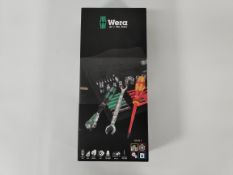 An as new Wera Kraftform Kompark Maintenance W1 Tool Kit (BC: 4013288178336).