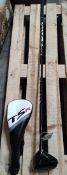 A pre-owned Titleist TSR2 Driver, R/H, 8, Mitsubishi Chemical 60TX shaft MR.70, Golf Pride grip with