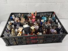 Approximately fifty assorted part used parfum/eau de toilette to include Abercrombie & Finch, Shawn