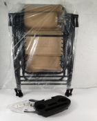 An Outsunny garden rocking chair, beige.