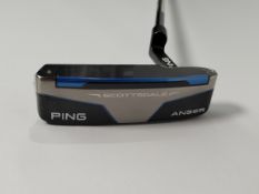 An as new Scottsdale Anser Putter with magnetic hood, right handed, length 35