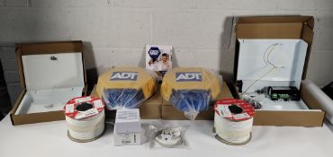 An ADT Intruder Alarm for Business Security with ADT138B welcome pack, boxed.