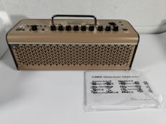 A Yamaha THR30IIA wireless acoustic guitar amp.