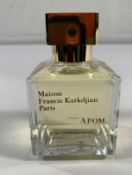Maison Francis Kurkdjian APOM eau de parfum, tester 70ml.