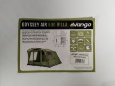 An Odyssey Air 500 Villa Tent Epsom (MN: TEU0DYSSE000005) (may be incomplete).