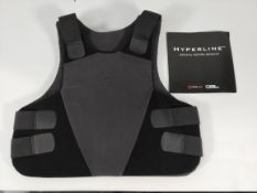 Two saftey protection related items - a Hyperline Concealable soft armour, large, adjustable and a A