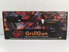 An as new Grill Blazer Grill Gun handheld blowtorch for chefs (over 18s only).