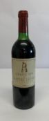 A vintage Grand Vin De Chateau Latour 1980 Premier Grand Cru Classe Pauillac red wine 750ml.