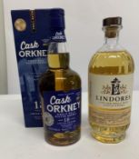 Cask Orkney 18yr Single Malt Scotch whisky 700ml, Lindores Lowland Single Malt Scotch Whisky Exclusi