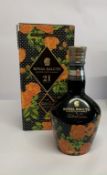 The Fashion Collection Royal Salute blended 21yr old Scotch whisky by The Richard Quinn The Roses Ed