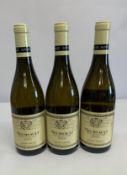 Three Meursault 2022 Louis Jadot white wine 3 x 750ml (please note labels a little distressed).