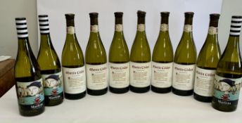 Seven Martin Codax Albarino, Domaine Rias Baixas white wine 7 x 750ml, three Marieta Albarino 2023 R