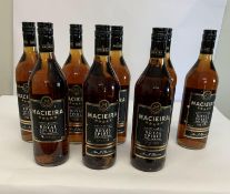 Eight Macieira Five Star Royal Spirit brandy 8 x 1L.
