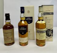 The Balvenie Caribbean Cask Aged 14 Years single malt whisky 700ml, Royal Lochnagar Aged 12 Years Hi