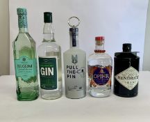 Bloom London dry gin 700ml, Amazon London dry gin, Pull The Pin gin 700ml, Opihr Spices of the Orien