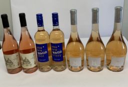Two Costa D'Amalfi Rosato 2024 Tentu San Francesco wine 2 x 750ml, two Saint Maur You Are More Crazy
