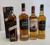 Johnnie Walker Black Label Highlands Origins blended Scotch whisky limited edition 700ml, The Famous