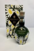 The Fashion Collection Royal Salute blended 21yr old Scotch whisky by Richard Quinn The Daisy Editio