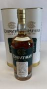 Two Carpathian single malt whisky 2 x 700ml.