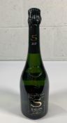 Salon Le Mesnil 2013 Champagne 750ml (some scuffs to outer label).