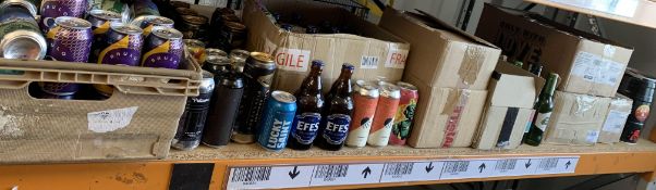 A quantity of cans of Beers, Lagers, IPA'S and related close to or past Best Before Date (Please Not