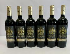 Six Viña Bujanda Gran Reserva Rioja 2015 red wine 6 x 750ml.