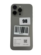 Pre-owned Apple iPhone 15 Pro Max (A3106) 256GB (iCloud locked, sold for parts only) (Battery health