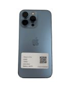 Pre-owned Apple iPhone 13 Pro A2638 128GB in Sierra Blue (iCloud unlocked. Battery health: 86%) (Che