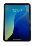 Pre-owned Apple iPad 10th Gen (A2696) 64GB in Silver (Battery health: 100%) (S/N: KV2YXXDKCX).