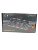 Twenty as new Perixx PERIBOARD-409U Mini Wired USB Keyboards (UK Layout) (EAN: 4049571040936).