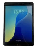 Pre-owned Apple iPad 7th (A2197) 128GB in Space Gray (Battery health: 90%) (S/N: F9FZ8MP6MF3Q).
