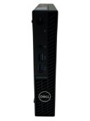 Pre-owned Dell OptiPlex 3000 Micro PC with Intel Core i3 12100T CPU, 8GB RAM, 256GB SSD, Intel UHD G